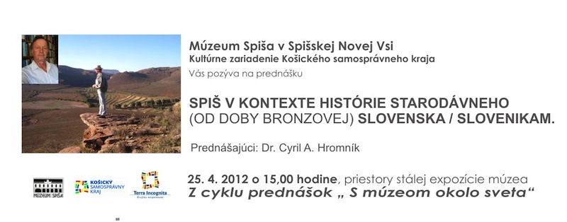 Mzeum Spia plagt na prednku Spi v kontexte histrie Slovenska 2012