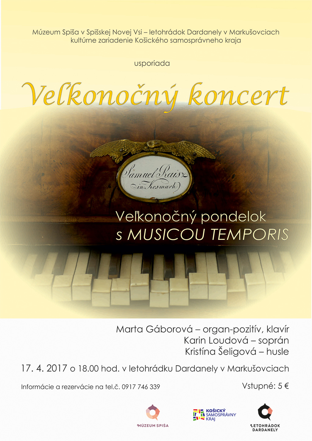 Vekonon koncert, ktor sa uskuton v Markuovciach - letohrdku Dardanely